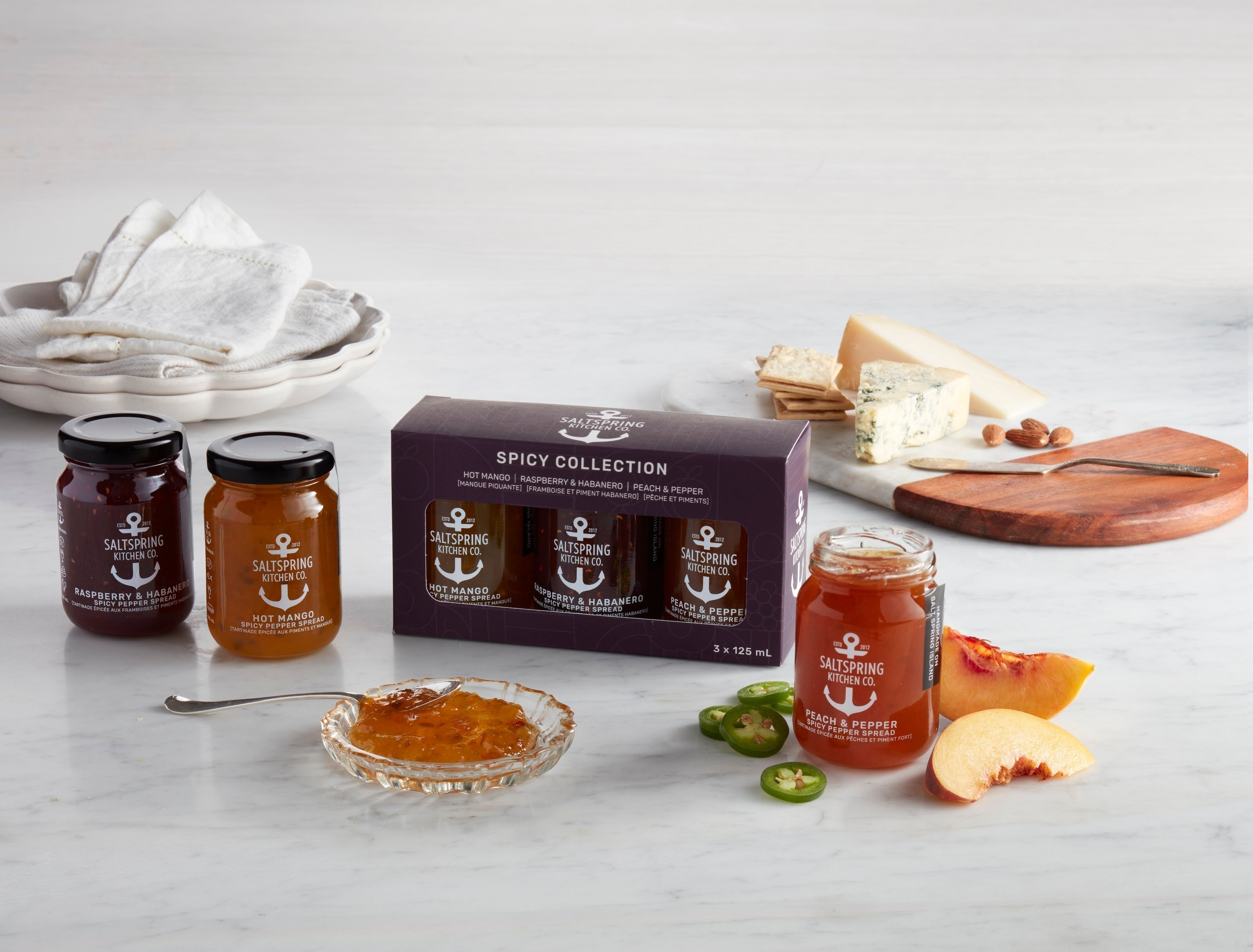 SaltSpring Kitchen Co.: Gourmet Jams, Preserves, and Hot Sauces