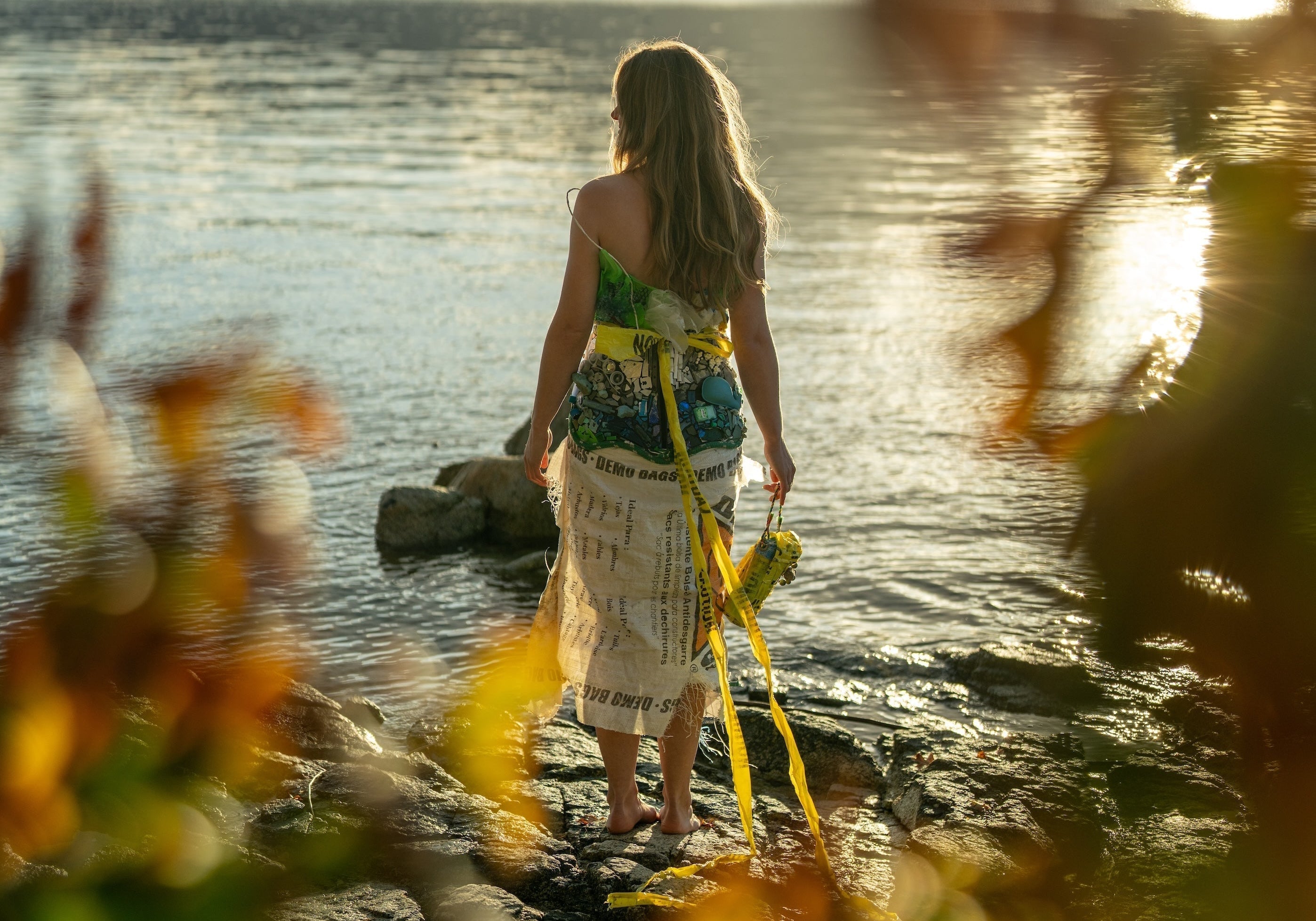 The Ocean Debris Dress