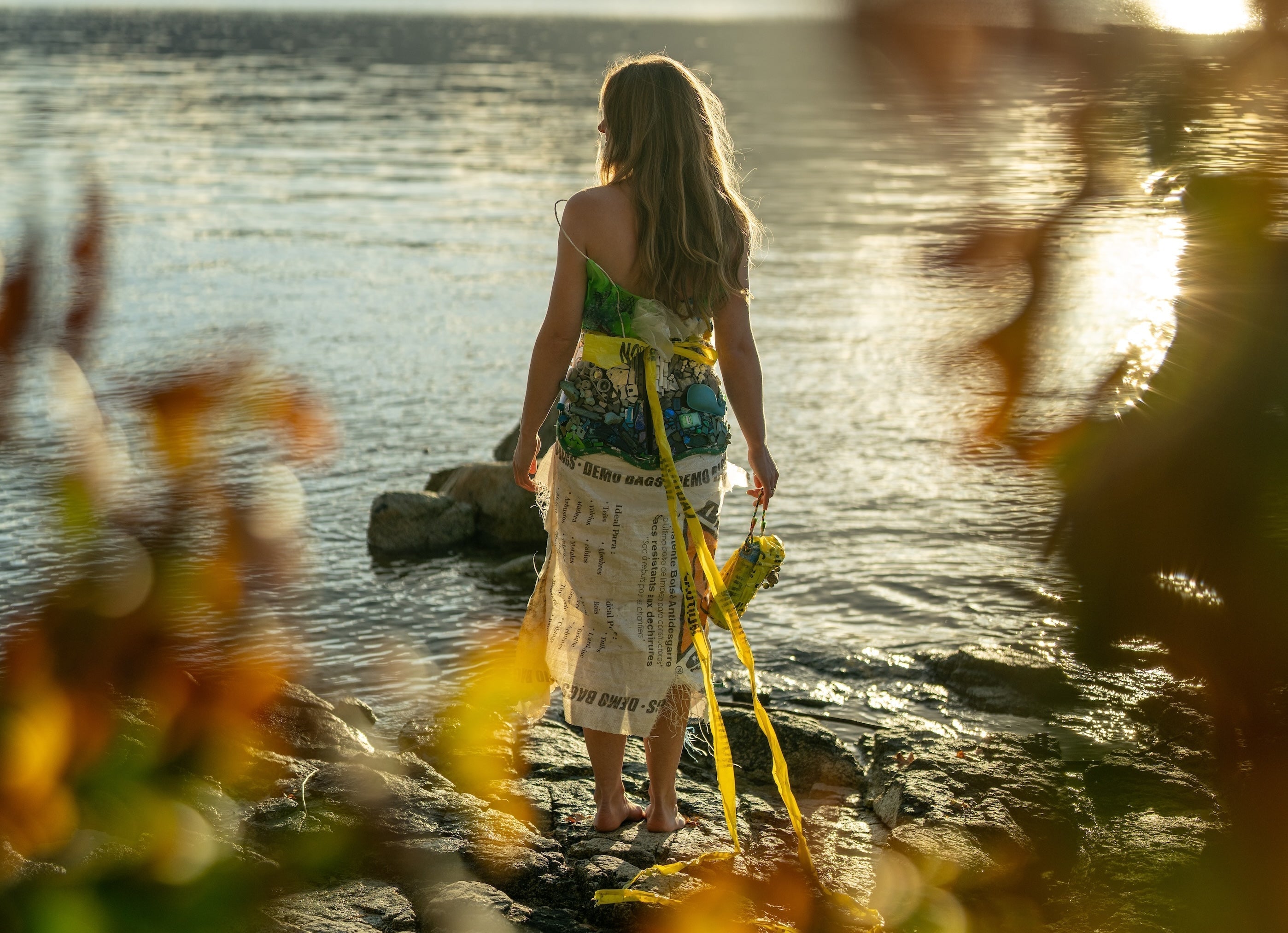 The Ocean Debris Dress