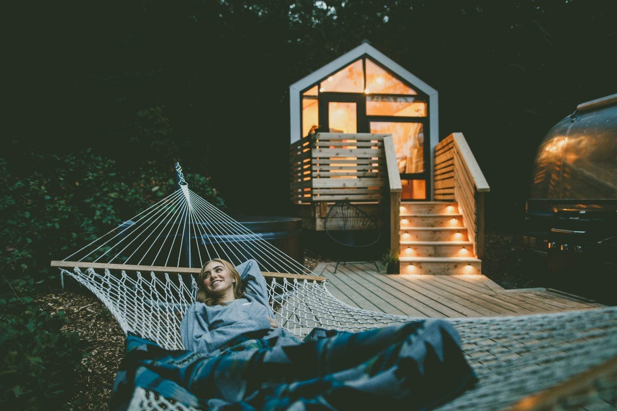 WOODS on Pender: Modern Camping + Food on Pender Island